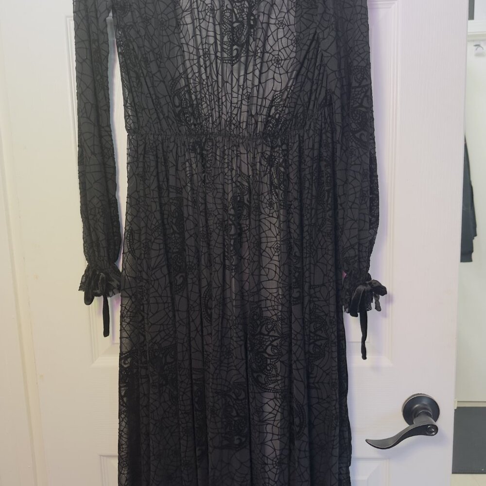WEBS AND WINGS MAXI ROBE - Picture 4 of 5